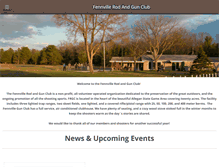 Tablet Screenshot of fennvillerodandgunclub.com